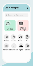 Zip Unzip File Extractor - Android Source Code Screenshot 2