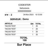 H-Caisse - Advance Point of Sale System POS Screenshot 7