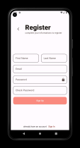 Flutter Authentication Design UI Kit Screenshot 6