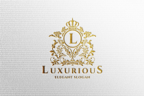 Luxurious Elegant Letter L Logo Screenshot 1