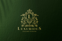 Luxurious Elegant Letter L Logo Screenshot 4