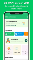 GB WhatsApp  Android App Template Screenshot 2