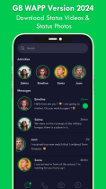 GB WhatsApp  Android App Template Screenshot 6