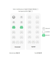 React Seat Map Picker Screenshot 4