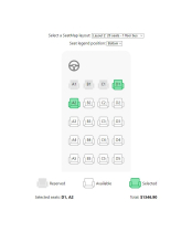 React Seat Map Picker Screenshot 5