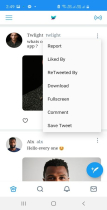  Twlight  - Twitter Clone For Android Screenshot 14