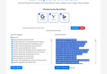 SEO Keyword Generator JavaScript Screenshot 6