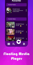 Floating Media Player -  Android App Source Code Screenshot 6