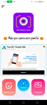 Selfie - Makeover Camera - Android App Template Screenshot 3