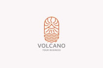 Volcano Mountain Logo Screenshot 4