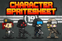 The Soldier - Game Sprites Screenshot 1