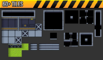 Sci-fi Top Down Tileset Screenshot 3