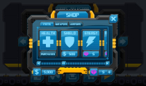 Sci-fi Robot - Game User Interface Screenshot 4