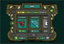 Mechanized Game User Interface Screenshot 6