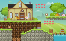 The Village - Platformer Tile Set Screenshot 2