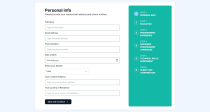 Job On Boarding Multi step Form Screenshot 1
