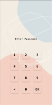 Ionic Lock Screen Templates Screenshot 7