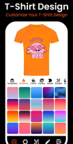 T-Shirt Design - Android App Template Screenshot 3