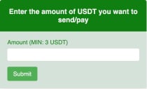 Laravel USDT TRC20 Automatic Payments Screenshot 1