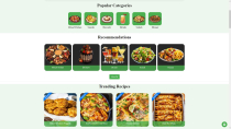 SweetFood - The Ultimate PHP Recipe Platform Screenshot 2
