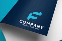 F or FT letter mark logo design template Screenshot 3