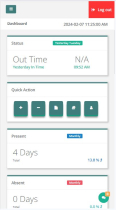 Employee Attendances Management System Screenshot 10