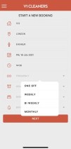 Cleaning Services Booking App - React Expo Screenshot 8