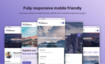 Tour Journeys Agency - TailwindCss HTML Template Screenshot 6