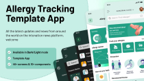 Allergy Tracker Flutter App Template Screenshot 1