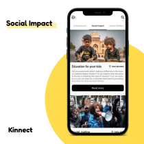 Flutter Kinnect App Template Screenshot 17