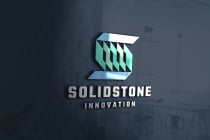 Letter S -  Solid Stone Logo Screenshot 1