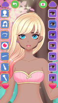 Girls Makeup Dress Up Unity Game Screenshot 5