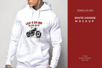 White Hoodie - Mockup Template PSD  Screenshot 2