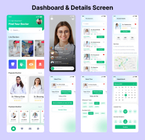 Hospitune - Doctor Appointment System - Flutter UI Screenshot 3