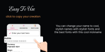 Stylish Fonts Decoration Emoticons Android Screenshot 1