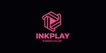 Color Ink Play Logo Template Screenshot 2