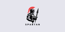 Spartan Warrior Logo Screenshot 1