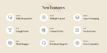 Elegant - Wedding Events HTML Template Screenshot 5