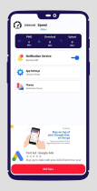 Internet Speed Meter - Android App Template Screenshot 2