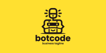 Bot Coder Logo Template Screenshot 2