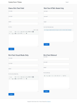 Rich Text Field for Contact Form 7 Screenshot 1