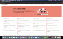 All type of File Converter - Python Full Website Screenshot 4