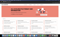 All type of File Converter - Python Full Website Screenshot 6