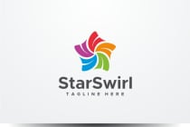 Star Swirl Colorful Logo Screenshot 1