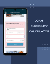 Loan Eligibility Calculator - Android Source Code Screenshot 3