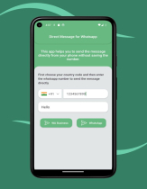 Direct Message for WhatsApp - Android Screenshot 3