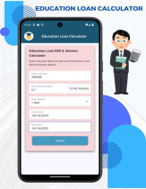 Education Loan Calculator - Android App Screenshot 3