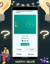 Math Quiz - Android App Template Screenshot 8