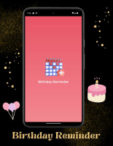 Birthday Reminder - Android App Template Screenshot 1