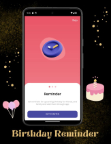 Birthday Reminder - Android App Template Screenshot 2